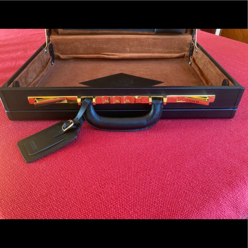 Coach rigid briefcase—mint condition! - Picture 4 of 7